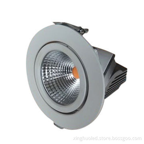 Gimbal LED Downlight, 30W, with Sharp COB LEDs, High >82 CRI